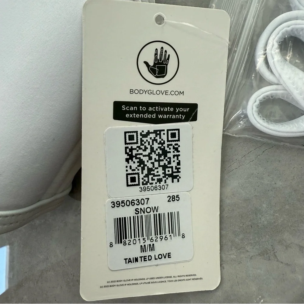 Women’s Body Glove Smoothies Tainted Love Retro Bandeau Bikini Top Swimsuit M - Picture 13 of 16